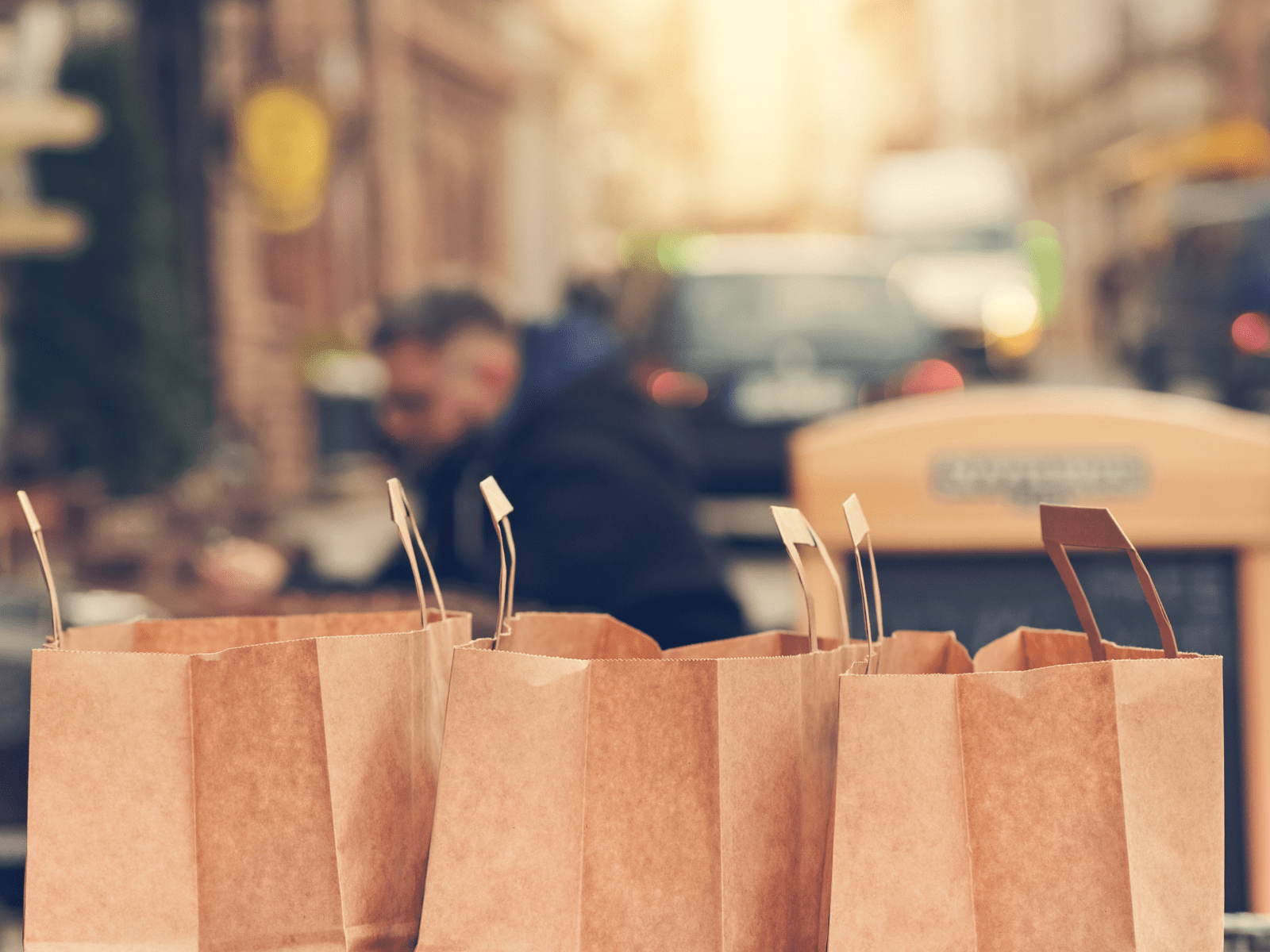 bolsas de compra de papel